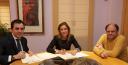 Noticias::Miriam Rabaneda firma un convenio con la Federación de Judo para que el Campeonato de España se celebre en Pinto