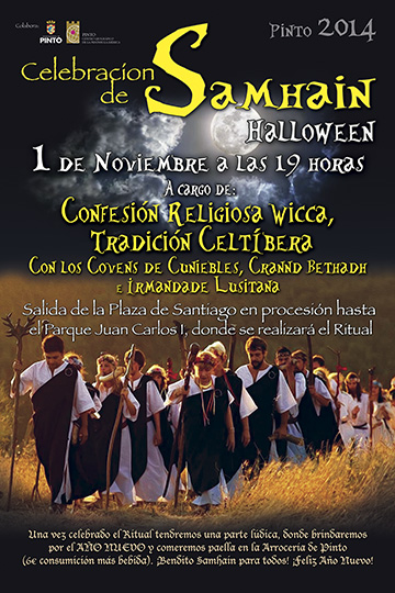 Noticia:El coven de cuniebles celebra el samhain, precedente celta de halloween