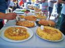 Concurso de tortillas organizado por la Hermandad de Jesús Nazareno y San José Obrero.