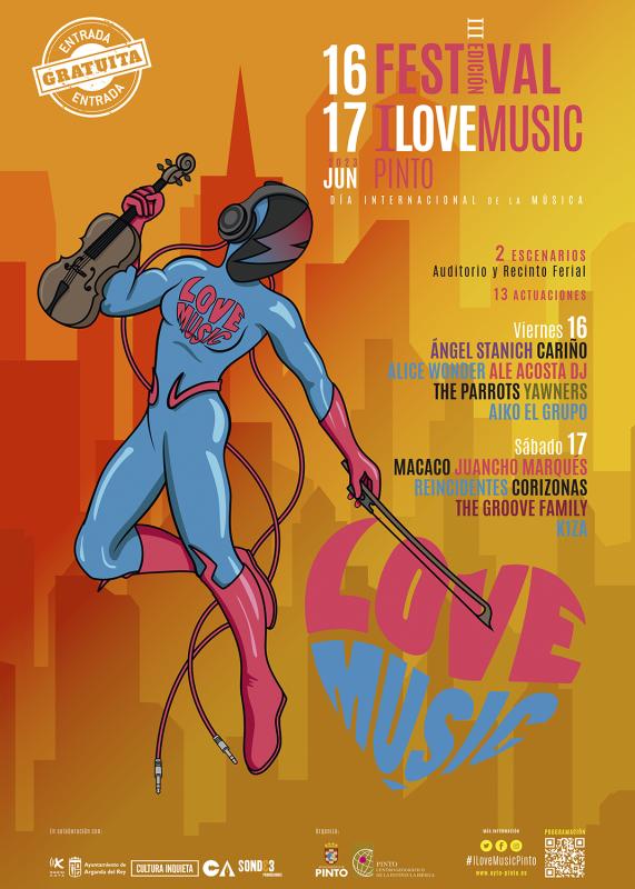 NOTICIA:: III Festival I Love Music: Pinto al ritmo de indie, soul, pop y rock
