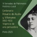 NOTICIAS:: Pinto pone en valor a una de sus pioneras en favor de la igualdad y el feminismo: Rosario de Acuña