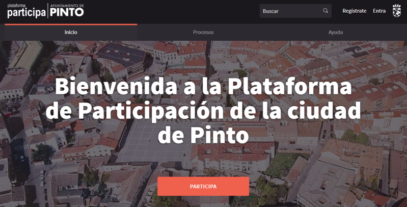 Noticia::El Ayuntamiento de Pinto abre a la ciudadanía una nueva Plataforma de Participación