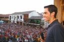 Noticias::Pinto felicita a Contador por su actuación en el Giro y le envía ánimos de cara al tramo final