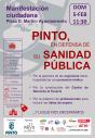NOTICIA::El Ayuntamiento de Pinto convoca una manifestación ciudadana el 5 de febrero "en defensa de su sanidad pública"