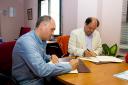 Noticias::El Ayuntamiento de Pinto firma un convenio con los árbitros locales para desarrollar las competiciones municipales