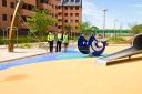 Noticias::Miriam Rabaneda visita las obras del nuevo Parque de La Cristina, que terminarán en los próximos día