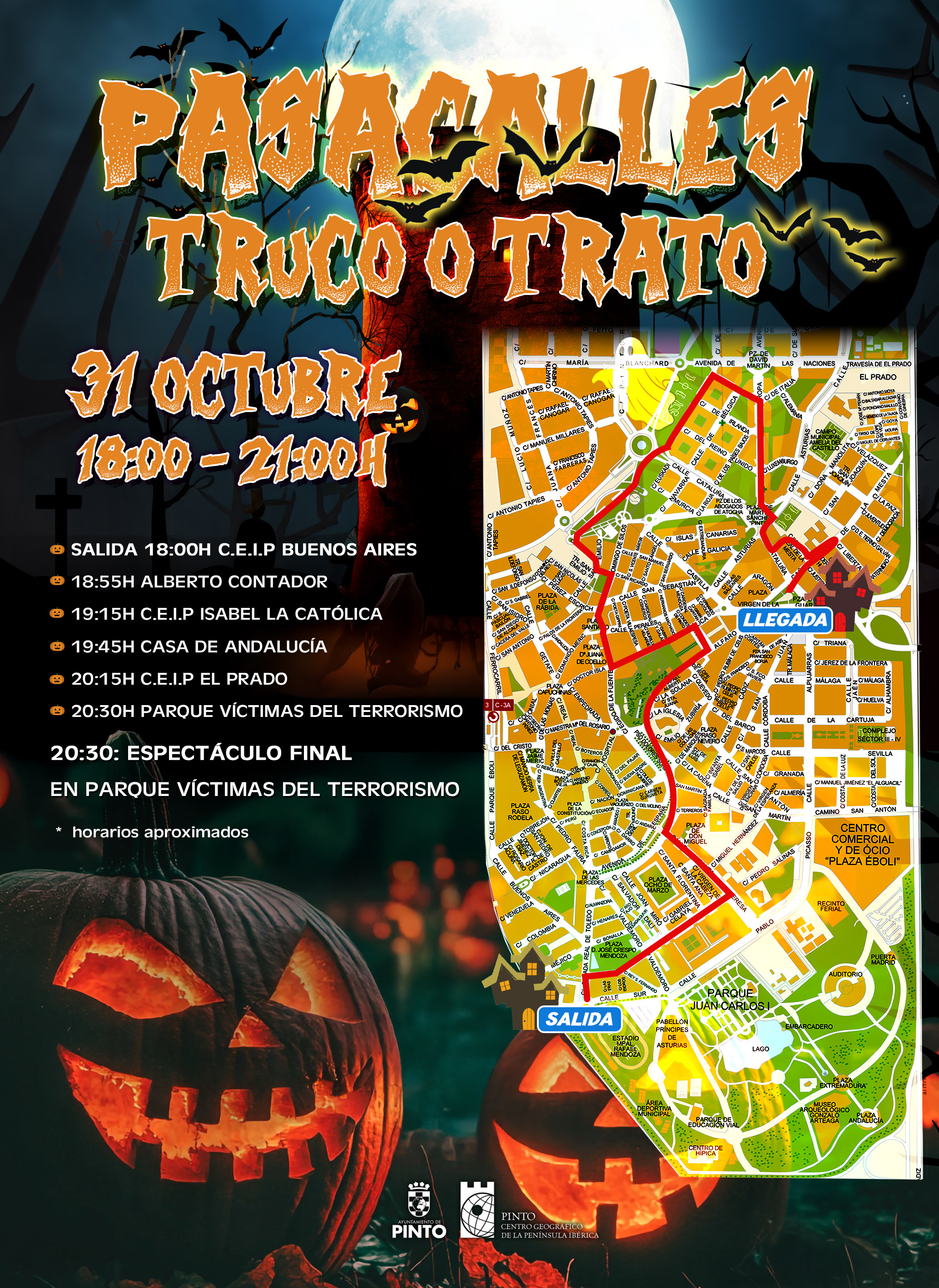 Arranca la programación de Halloween 2025 con el Pasacalles y el Survival Zombie como grandes atractivos