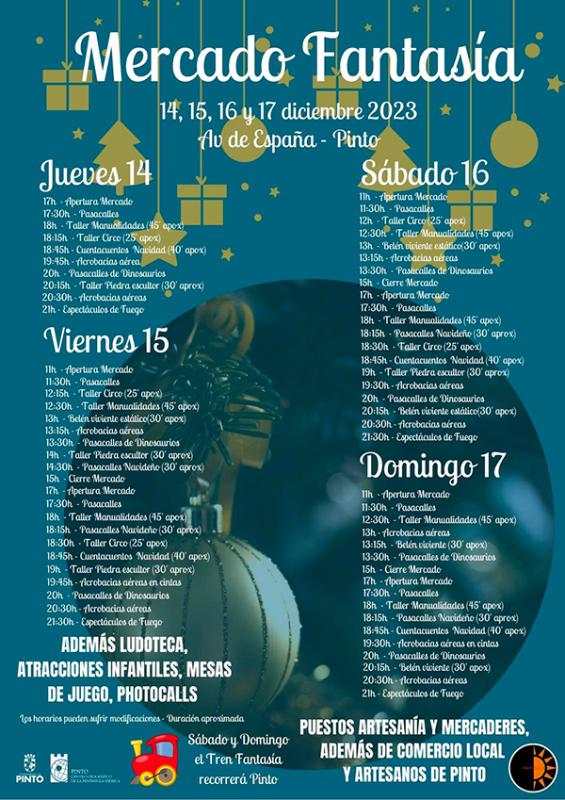 Cartel Mercado Navideño 2023