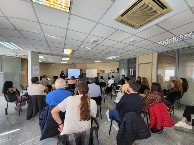 Gran asistencia durante los talleres de emprendimiento, en el Centro de Innovación y Desarrollo empresarial Pinto HUB.