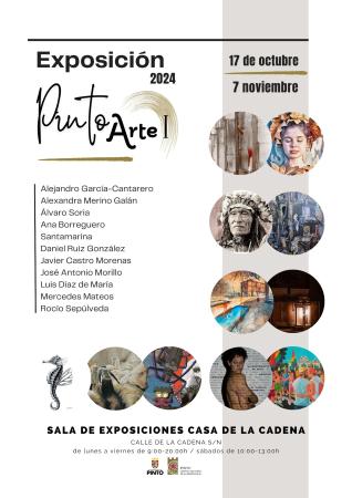 PintoArte I: exposición colectiva de artistas locales