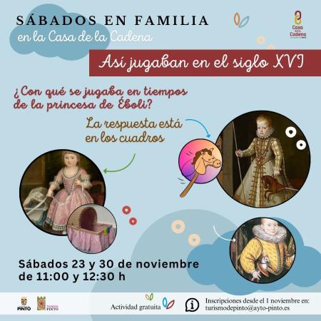 Sábados en familia: Así jugaban en el siglo XVI