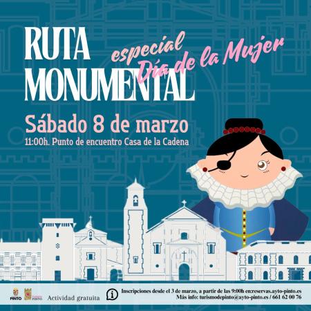 RUTA MONUMENTAL. ESPECIAL DÍA DE LA MUJER