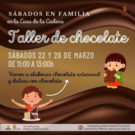 SÁBADOS EN FAMILIA. TALLER DE CHOCOLATE