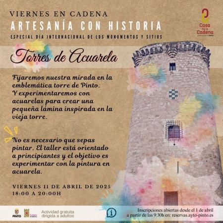 Artesanía con Historia: Torres de acuarela.