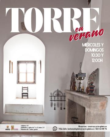 HORARIOS DE JULIO EN LA TORRE DE PINTO