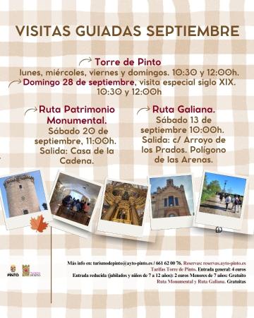 VISITAS GUIADAS SEPTIEMBRE