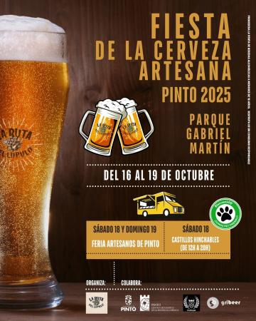 Fiesta de la Cerveza Artesana de Pinto 2025