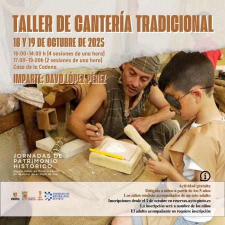 TALLER DE CANTERÍA TRADICIONAL