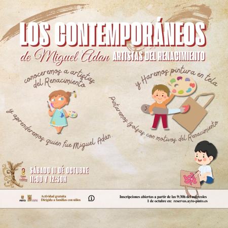 SÁBADOS EN FAMILIA: LOS CONTEMPORÁNEOS DE MIGUEL ADÁN