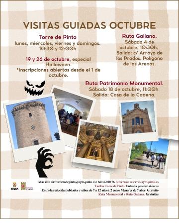 VISITAS GUIADAS MES DE OCTUBRE