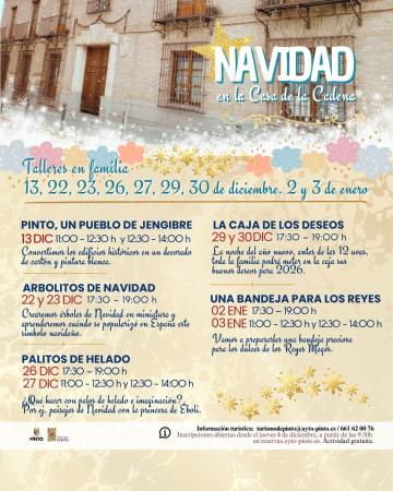 TALLERES DE NAVIDAD: PALITOS DE HELADO