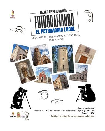 INSCRIPCIONES TALLERES MONOGRÁFICOS: FOTOGRAFÍA