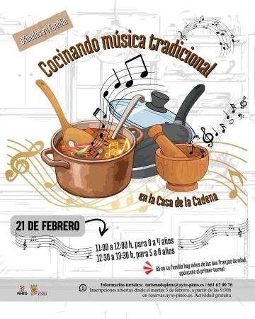 Sábados en familia: Cocinando música tradicional