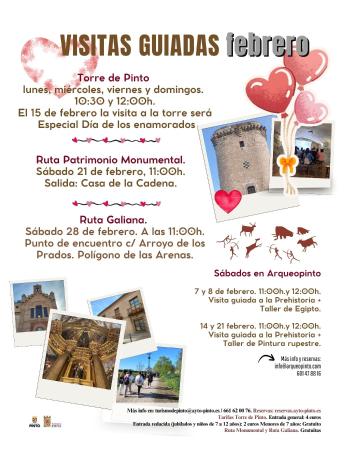 Visitas guiadas de febrero.