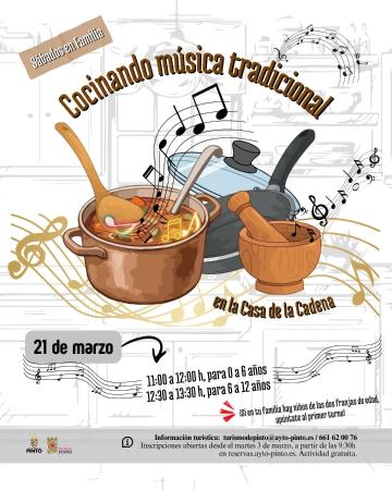 Talleres en familia: Cocinando música tradicional