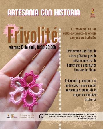 Artesanía con Historia:  Frivolité