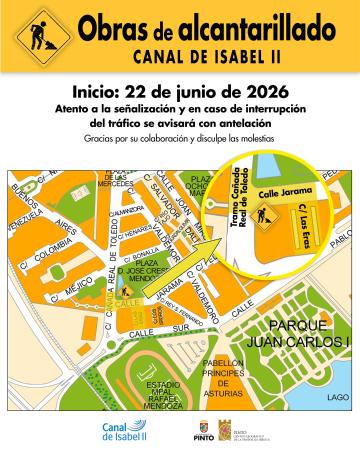Imagen El Canal de Isabel II realizará obras de mejora del alcantarillado en la...