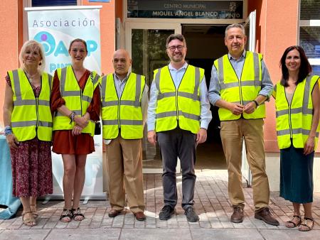 Imagen El Equipo de Gobierno visita las obras de la nueva sede de la AMP Pinto