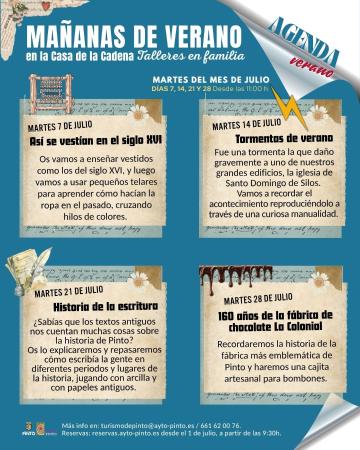 Comienzan los martes de verano en la Casa de la Cadena