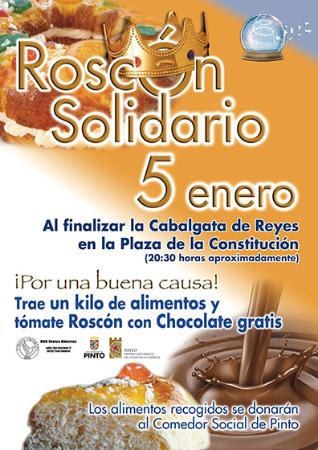 Imagen El Ayuntamiento de Pinto ofrece un roscón solidario a favor del comedor...