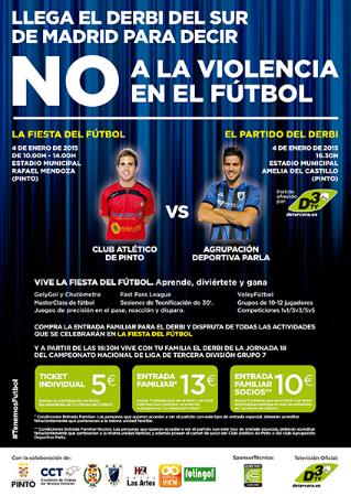 Imagen Pinto se suma a la Fiesta del Fútbol para decir 'NO' a la...